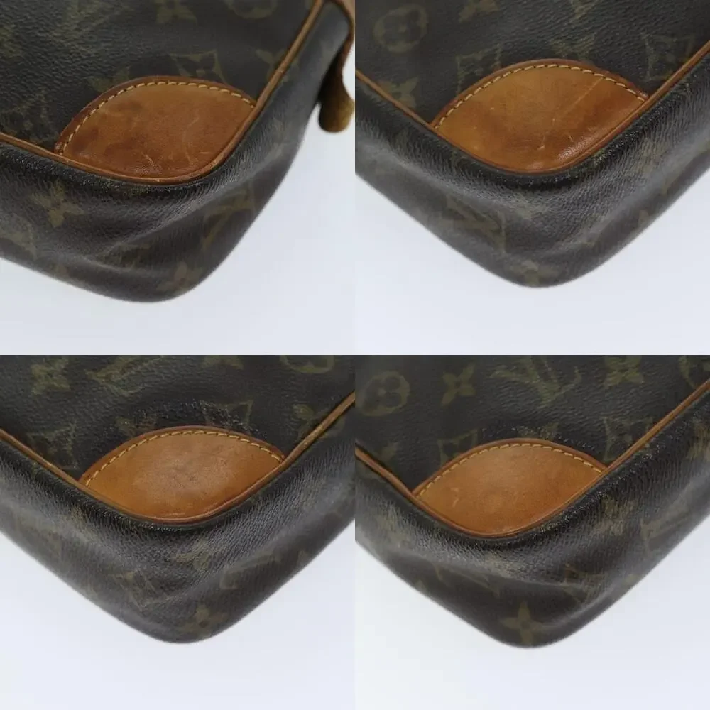Louis Vuitton Monogram Compiegne 28 Clutch Bag Brown